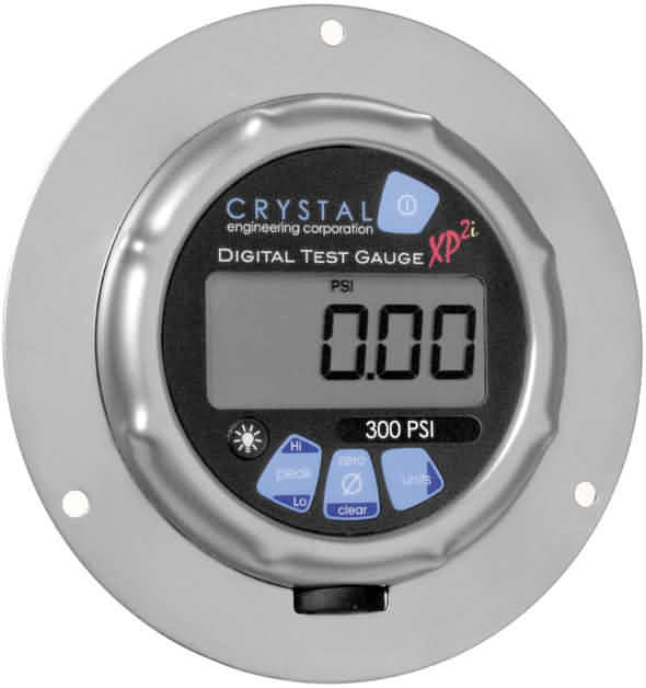 Digital Test Gauge with Flange